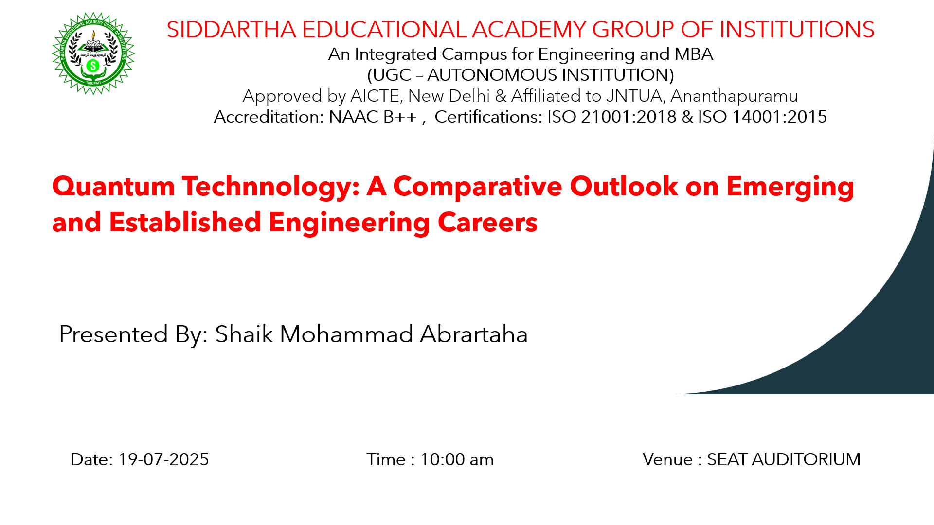 Quantum Technnology: A Comparative Outlook on Emerging and Established Engineering Careers